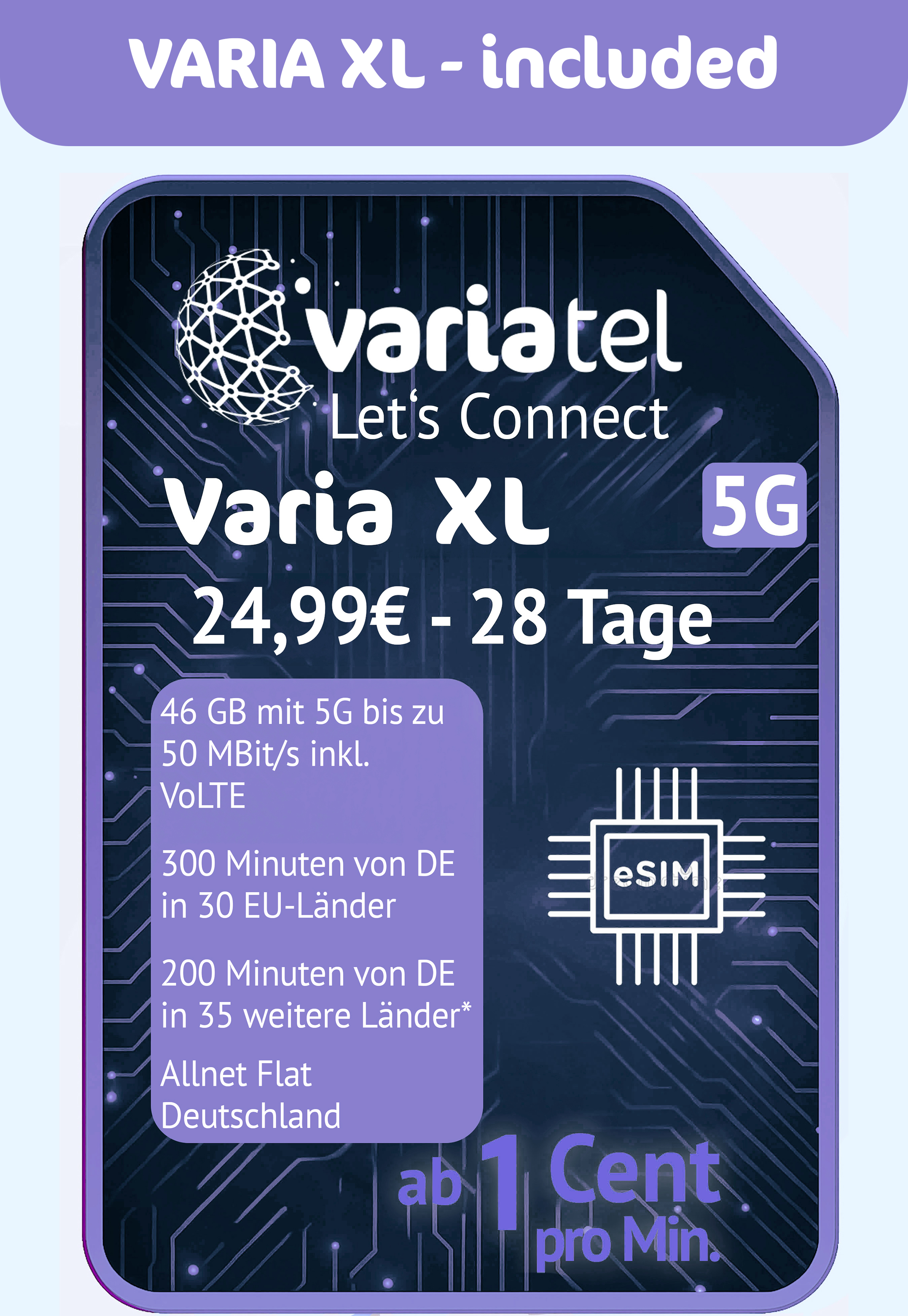 Varia XL – eSIM